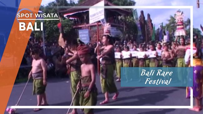 Keseruan Acara Rare Bali Festival Ramaikan Perayaan HUT RI di Denpasar