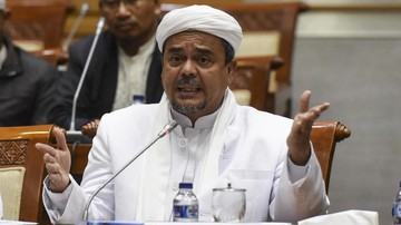 KBRI Riyadh Sebut Nasib Rizieq Ada di Tangan Arab Saudi