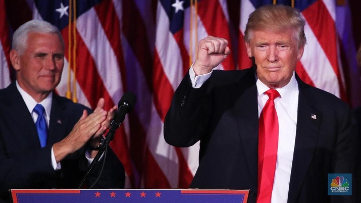 Batal Dimakzulkan, Simak Ekspresi Kemenangan Trump