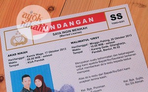 8 undangan pernikahan yang unik