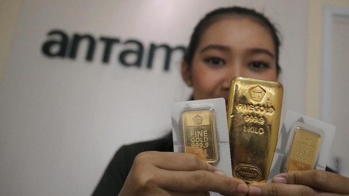 Cupu! Harga Global Gila-gilaan, Emas Antam Segitu-gitu Aja