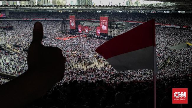 Jokowi di GBK: Ekonomi Indonesia Terkuat ke-4 Dunia 2045