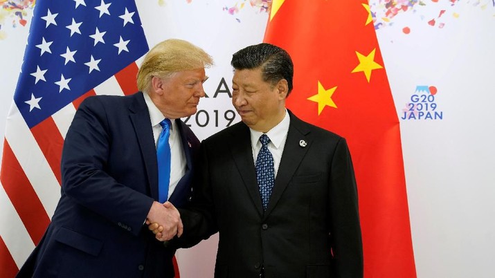 Trump: AS Baik-Baik Saja Dengan China dan Tidak Ada Resesi