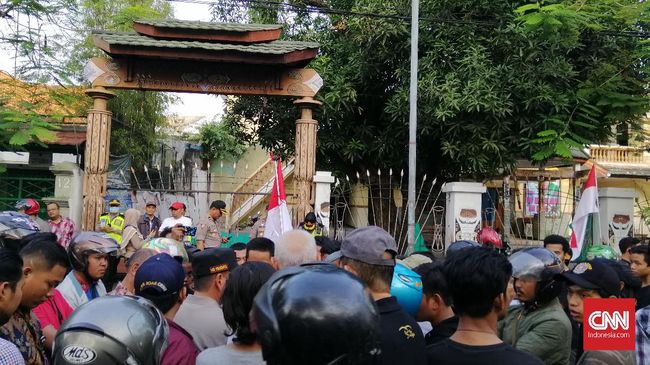Asrama Papua di Surabaya Digeruduk Massa Beratribut FPI