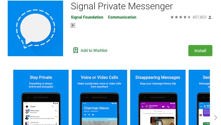 Gantikan WhatsApp, Aplikasi Signal Buatan Mana?