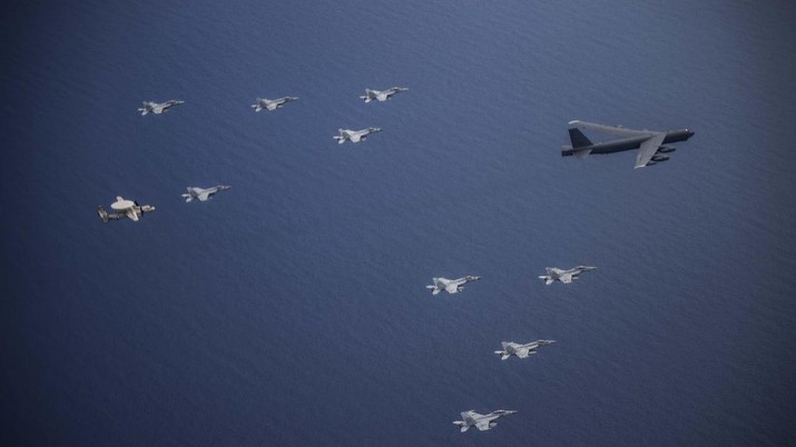 Panas ke China, AS Kirim 3 Bomber Siluman ke Samudra Hindia