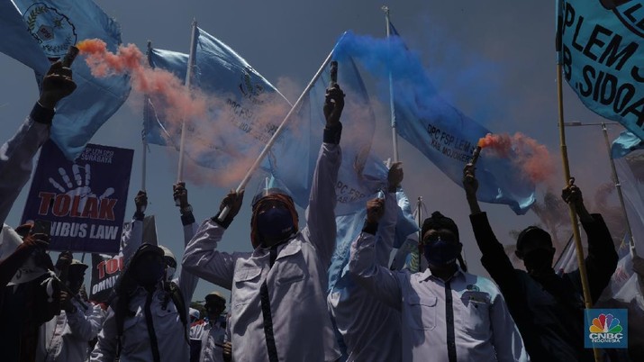 Surat Pengusaha Bocor: Buruh Mogok Nasional Bisa Kena Sanksi!