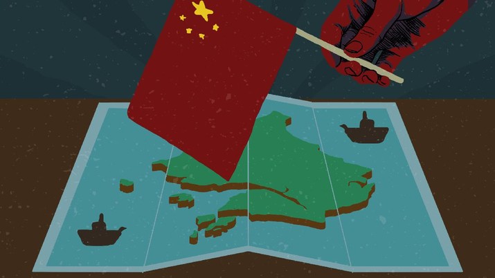 Laut China Selatan Lagi, Malaysia Setop Kapal China