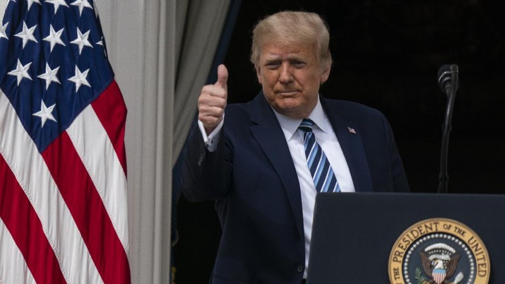 Kabar Baik dari Mr Trump, Akhirnya Negatif Covid-19