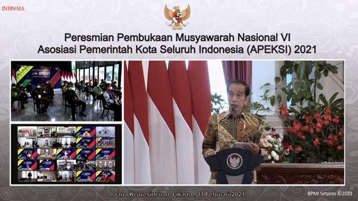 Jokowi: Negara Lain Lockdown Total, Ekonomi Jatuh!