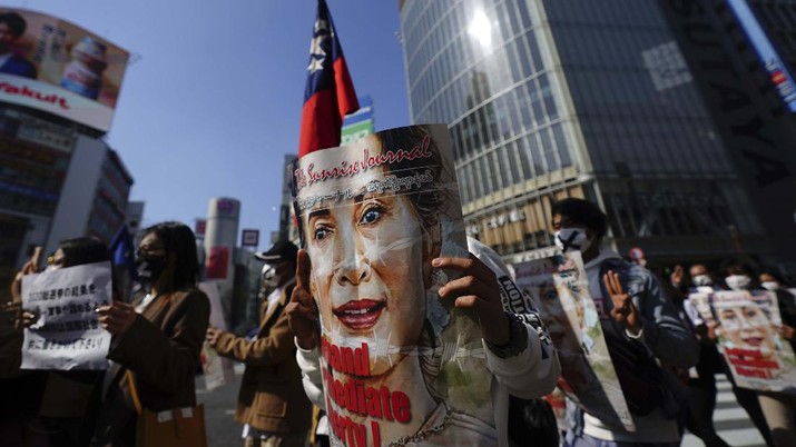 Ngeri, Ada Tentara 'Pembantai Etnis' Rohingya di Demo Myanmar