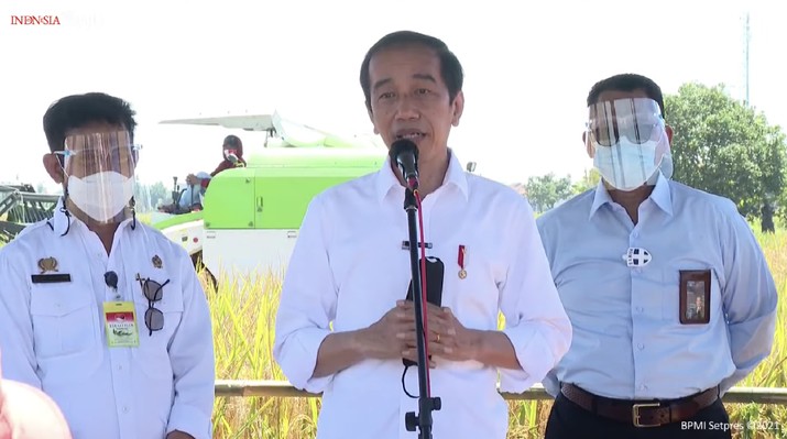 Jokowi di Indramayu: Pemerintah tidak Suka Impor Beras!