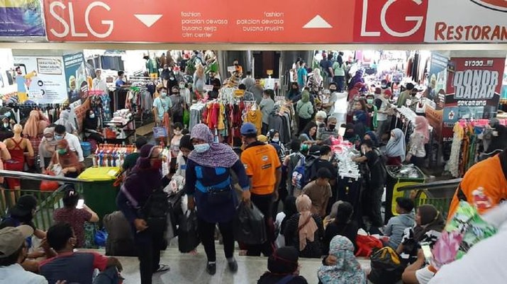 Heboh Kerumunan Pasar Tanah Abang Jakarta, ini Fakta-faktanya