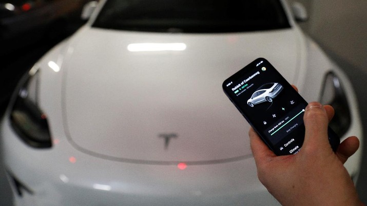 Hacker Bongkar Kelemahan Aplikasi di Mobil Tesla, Apa Itu?