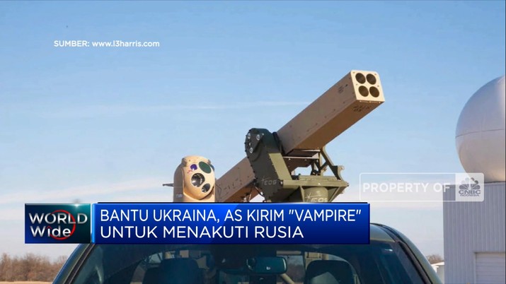 VAMPIRE dari AS Segera Tiba di Ukraina, Mau Lawan Drone Rusia