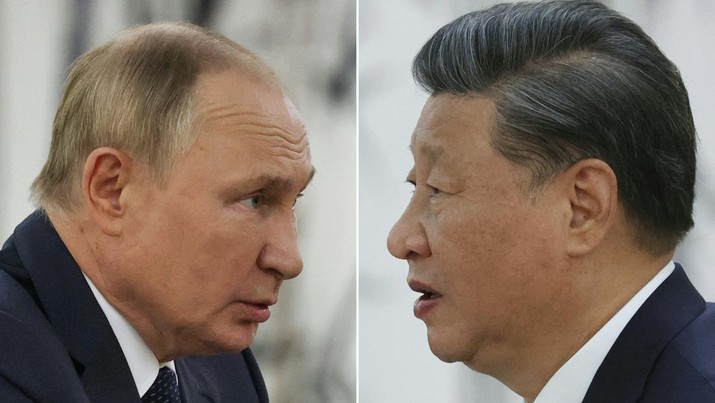 Ini Bukti Putin 'Tak Berdaya' di Hadapan Xi Jinping