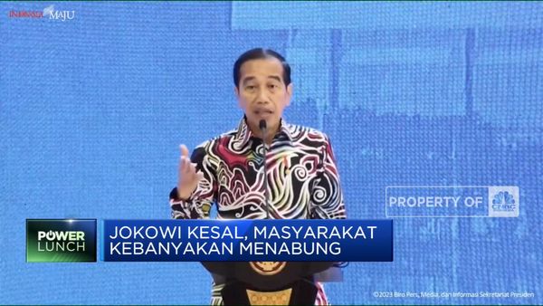 Video: Jokowi Kesal Masyarakat Kebanyakan Menabung, Kenapa?