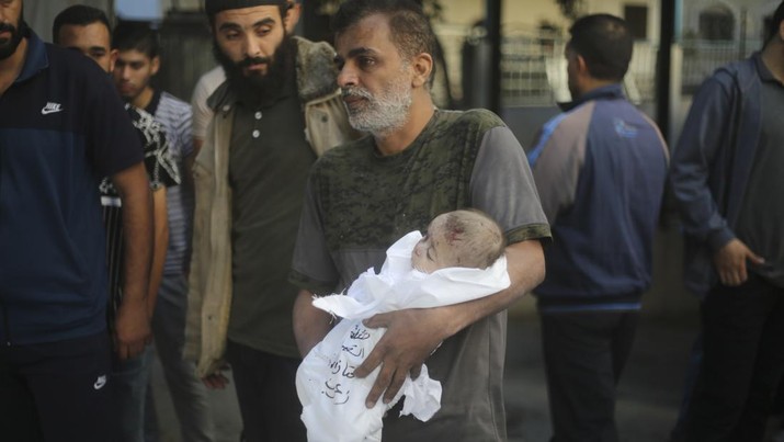 israel-ancam-labeli-teroris-jika-warga-gaza-tolak-mengungsi