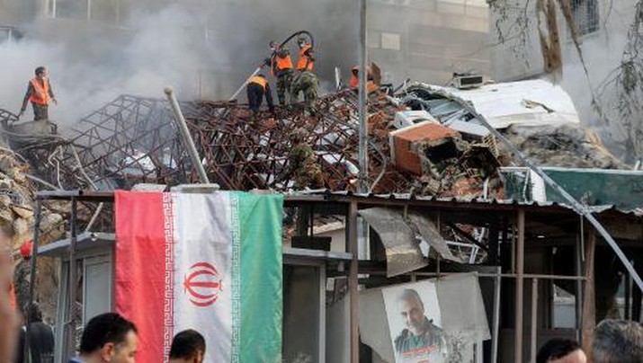Israel Menggila! Bombardir Kedutaan Iran di Suriah, 3 Komandan Tewas