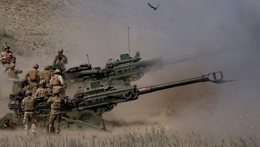 AS Siap Terjun di Perang Asia, Ada Pangkalan Militer Depan Muka China