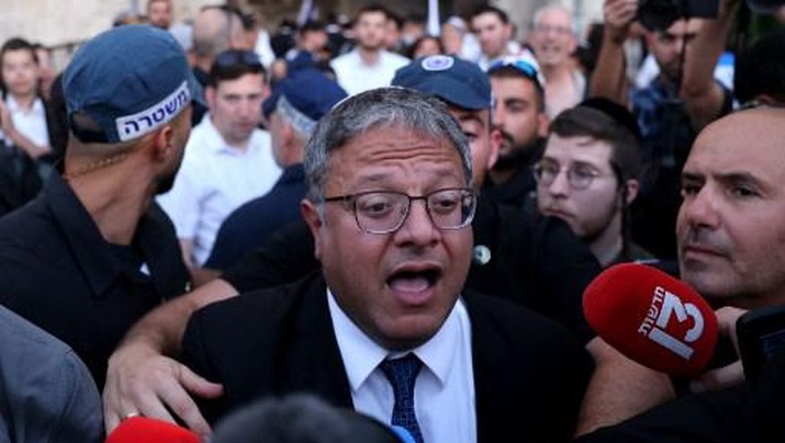 Sadis! Menteri Keamanan Israel Serukan Eksekusi Tahanan Palestina