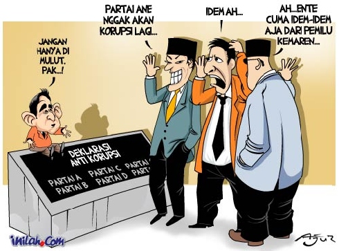 Korupsi Dalam Karikatur