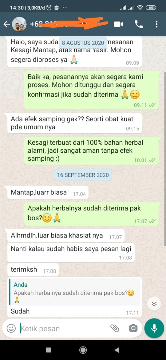 Agen Kesagi Balikpapan Hub: 0813-1241-0242-COD