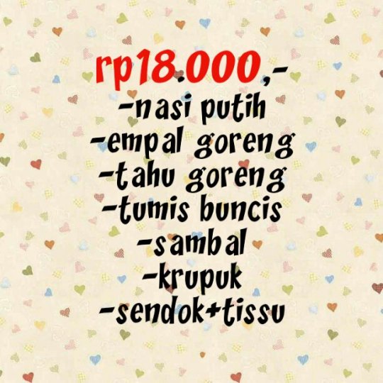 Terima Pesanan Nasi bungkus untuk DEMO di PTUN