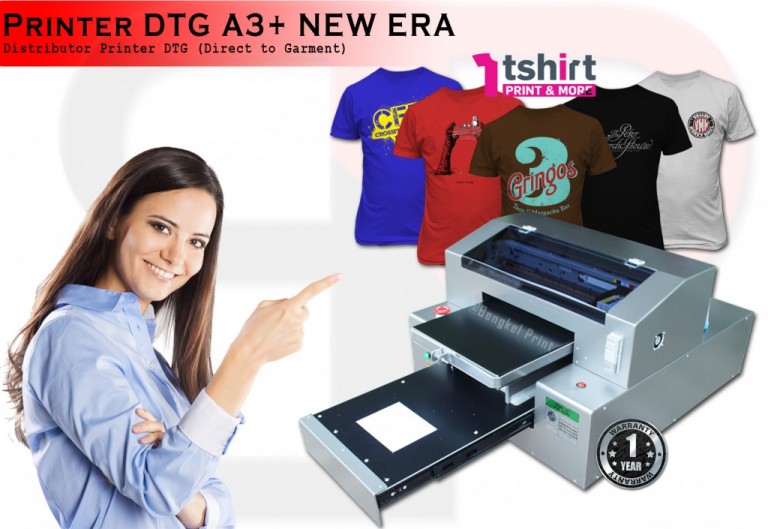 3 Type Printer DTG Lokal TERBAIK dan Berkualitas