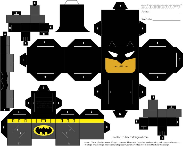 Kumpulan-Kumpulan Papercraft SUPERHERO yang KEREN Banget!! &#91;PIC++&#93;