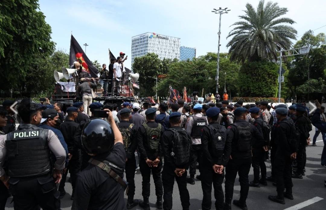 Yogyakarta Mencekam, Sejumlah Elemen Masyarakat Demo Datangi Markas Mahasiswa Papua