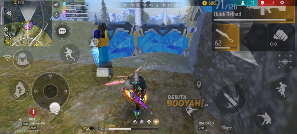 Penting, Tips Bertahan Ketika Bermain Barbar dan Rusuh di Free Fire (FF)!