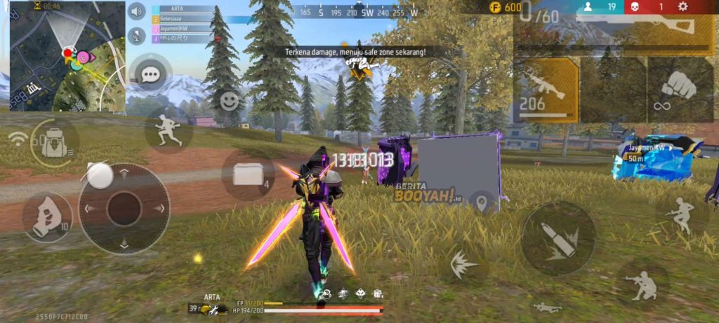 Penting, Tips Bertahan Ketika Bermain Barbar dan Rusuh di Free Fire (FF)!