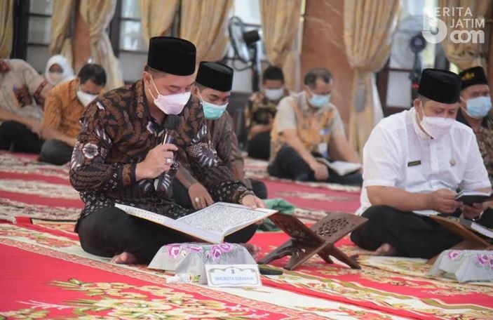 Surabaya Khataman Alquran Mohon Agar Covid-19 Diangkat