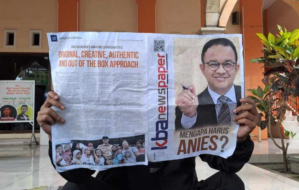 Soal Tabloid Anies Baswedan, DMI Ingatkan Masjid Tidak Untuk Kampanye