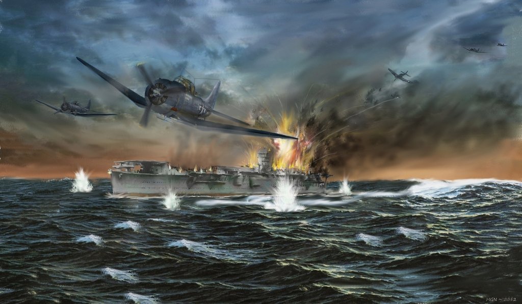 the battle of midway symonds