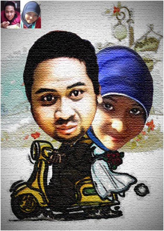 Jasa pembuatan desain karikatur