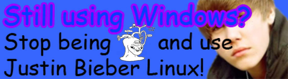 HOT Gann Justin Bieber Linux 