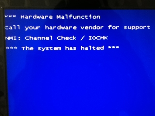 &#91;HELP&#93; TO FIX BLUE SCREEN HARDWARE MALFUCTION 