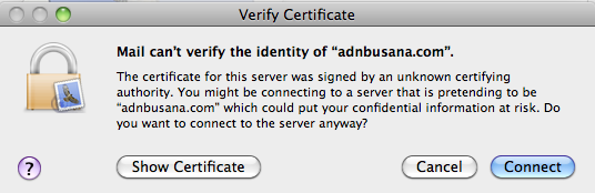 Cara setting Email POP3 di MAC Apple
