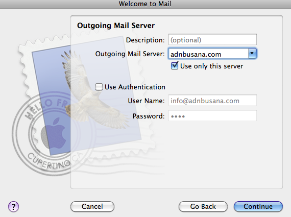 Cara setting Email POP3 di MAC Apple