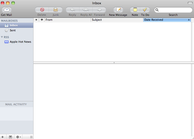screenshot for forwarding in mail for mac