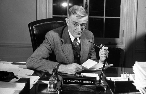 Vannevar Bush, Theoretical Father Of The Web