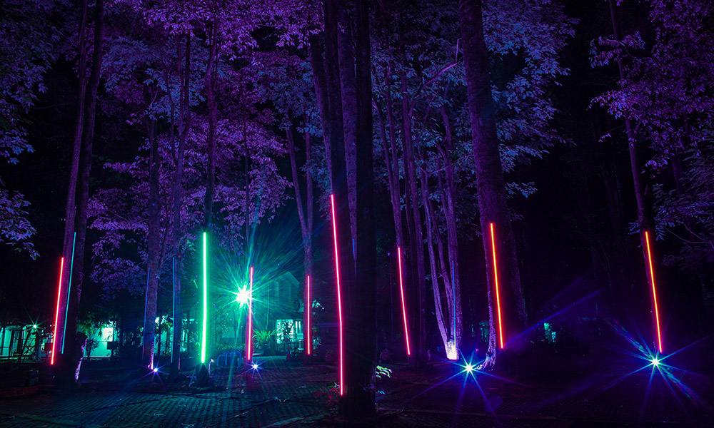 Jamuan Malam Hutan Menyala Tahura Bandung