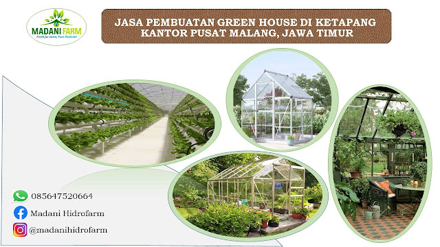 Jasa Pembuatan Green House – Madani Farm Kantor Pusat Di Kota Malang 