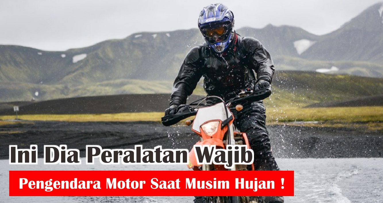  6 Barang Penting Yang Wajib Kamu Bawa Saat Hujan !