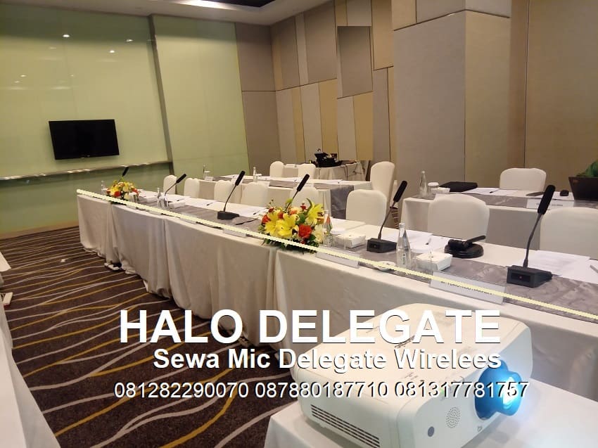 Sewa Mic Delegate Bosch CCS Sewa Mic Delegate Bosch CCS 900 di Jakarta