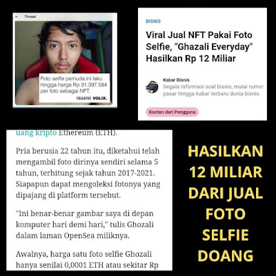 Pelajaran Apa yang Bisa dicontoh dari Viralnya Ghozali di NFT?