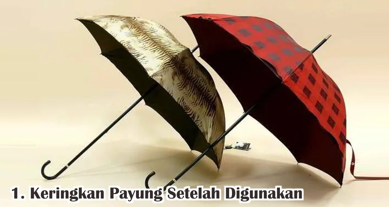  Musim Hujan Tiba, Gunakan Cara Ini Agar Payung Lebih Awet !