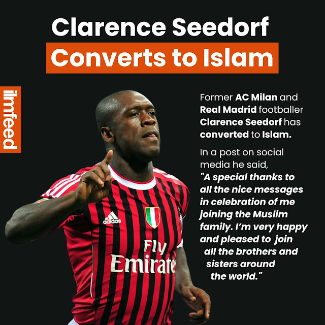 Clarence Seedorf Jadi Mualaf, Patrice Evra: Masha Allah Bro!